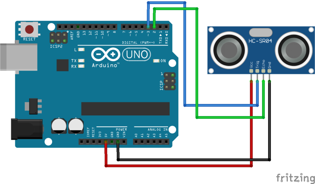 Ultrasonic Sensor Diagram